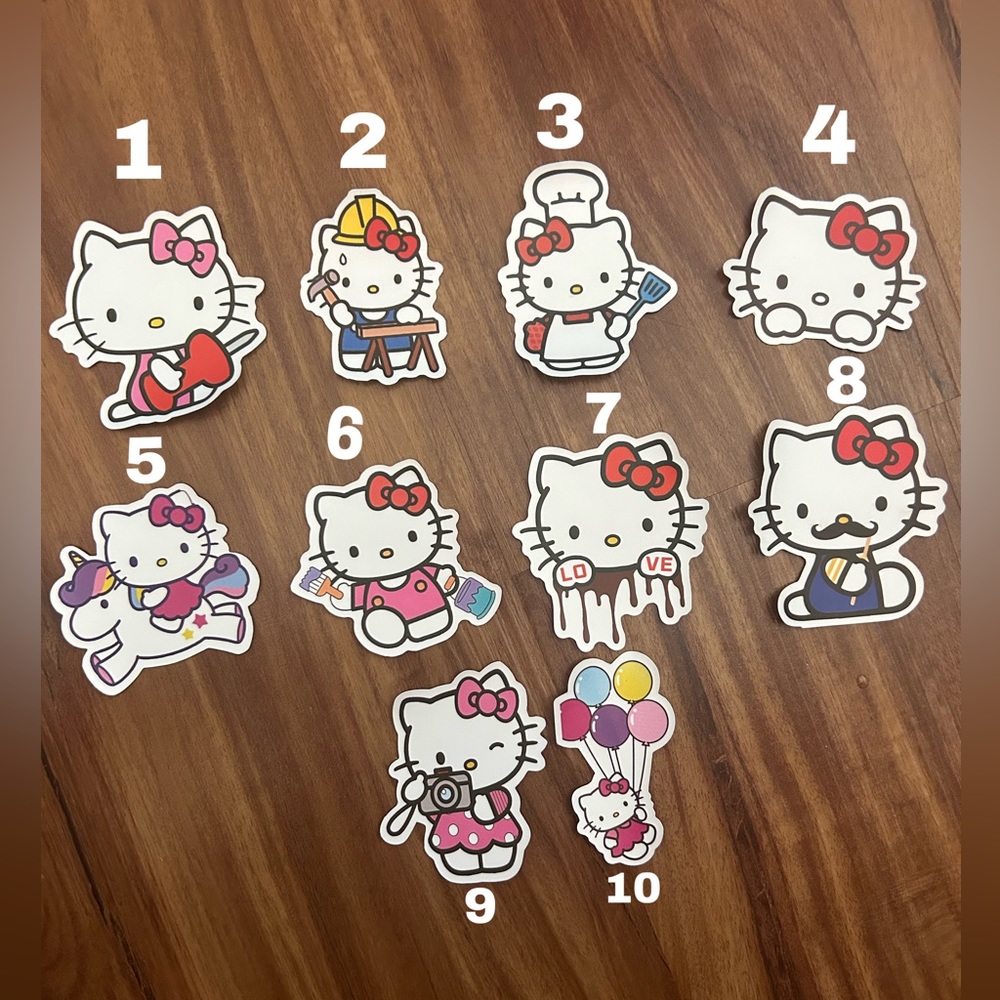 Hello Kitty Stickers (READ DESC)